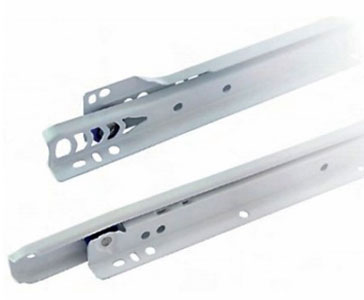 Roller guides for drawers /partial pulling/ 250 mm