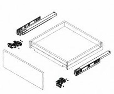 Mechanism for complete pull-out and smooth retraction, with built-in DTC synchronizer